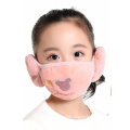 Winter Cotton Kids Mask Reusable Warm Windproof Cartoon Party Mask for Kids